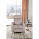 IFDC Swivel Glider Fabric Recliner with Wall Recline IF-6337 IMAGE 9