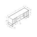 Monarch TV Stand I 2752 IMAGE 10