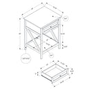 Monarch End Table I 3986 IMAGE 4
