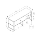 Monarch Office Desk Components Storage Unit I 7727 IMAGE 4