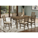 Monarch I 1341 Dining Table - Antique Brown Veneer 36"X 60" IMAGE 1