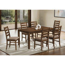 Monarch I 1354 Dining Table - Antique Cherry Veneer 36"X 60" IMAGE 1