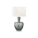 Monarch I 9898 26"H Table Lamp Sea Green Glass / Ivory Shade IMAGE 2