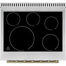  Forno 30-inch Freestanding Electric Range with True European Convection Technology FFSEL6011-30WHT IMAGE 5