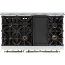  Forno 48-inch Freestanding Dual-Fuel Range with Convection Technology FFSGS6113-48WHT IMAGE 5
