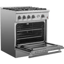  Forno 30-inch Freestanding Gas Range with Convection Technology FFSGS6277-30 IMAGE 4