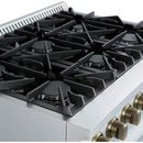  Forno 36-inch Freestanding Gas Range with Convection Technology FFSGS6277-36WHT IMAGE 6