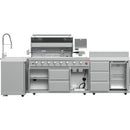  Forno Bulnes Outdoor Kitchen Center with Grill FODKT2520WHT IMAGE 2