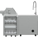 Forno Bulnes Outdoor Kitchen Center with Grill FODKT2520WHT IMAGE 5