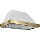  Forno 48-inch Vittorio Wall Mount Range Hood FRHWM5078-48WHT IMAGE 2