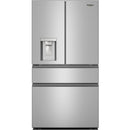  Whirlpool 36-inch, 29 cu. ft. French Door Refrigerator with In-Door Water and Ice Maker WRMF3536SZ IMAGE 1