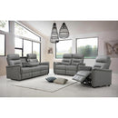 IFDC Power Reclining Leather Match Loveseat IF 8141 - L IMAGE 3