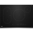  Whirlpool 30-inch Intelligent Induction Cooktop with Temp Cook™ Technology WCIT7030SS IMAGE 1