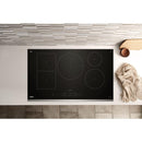  Whirlpool 36 inch Intelligent Induction Cooktop with Temp Cook™ Technology and WipeClean™ Coating WCIT7536SS IMAGE 11