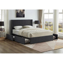 IFDC Beds Queen IF-5408 Platform Bed with Storage Queen IMAGE 2