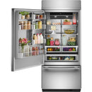  KitchenAid 36-inch, 20.8 cu. ft. Built-in Bottom Freezer Refrigerator KBBL336SPS IMAGE 3