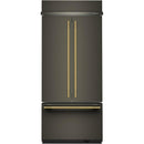  KitchenAid 36-inch, 20.8 cu. ft. Built-in French 3-Door Refrigerator KBFN536SBE IMAGE 15