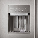  KitchenAid 48-inch, 29.4 cu. ft. Built-in Side-by-Side Refrigerator with External Water and Ice Dispensing System KBSD748SPS IMAGE 8