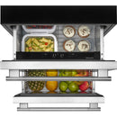  KitchenAid 24-inch, 4.4 cu. ft. Double Drawer Refrigerator KURT524SSB IMAGE 5
