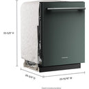  KitchenAid Built-in Dishwasher with Third Level Jet Rack KDTS324SJP IMAGE 10