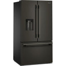  KitchenAid 36-inch, 30 cu. ft. French 3-Door Refrigerator with Water and Ice Dispensing System KRFF436SBE IMAGE 4