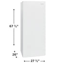  Frigidaire 13 cu. ft. Upright Freezer FFUE1326AW IMAGE 6