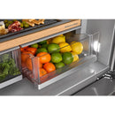  KitchenAid 36-inch, 30 cu. ft. French Door Refrigerator with Interior Water Dispenser and Ice Maker KRMF336SPS IMAGE 7