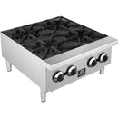  Forno 24-inch Commercial Gas Hotplate - Natural Gas FCMHP0079-24 IMAGE 2