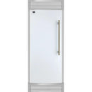 Blanc avec laiton antique
