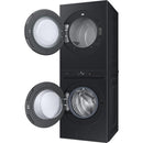  Samsung Bespoke Stacked Washer/Dryer Electric Laundry Center with Wi-Fi WH46DBH100EVAC IMAGE 4
