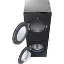  Samsung Bespoke Stacked Washer/Dryer Electric Laundry Center with Wi-Fi WH46DBH100EVAC IMAGE 5