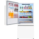  Forno 62-inch, 34.4 cu. ft. Freestanding Side-by-Side Refrigerator With Ice Maker FFFFD1787-60WHT IMAGE 2