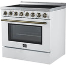  Forno 36-inch Freestanding Electric Range with True European Convection Technology FFSEL6011-36WHT IMAGE 10
