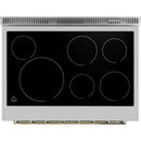  Forno 36-inch Freestanding Electric Range with True European Convection Technology FFSEL6011-36WHT IMAGE 5