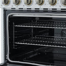 Forno 36-inch Freestanding Electric Range with True European Convection Technology FFSEL6011-36WHT IMAGE 6