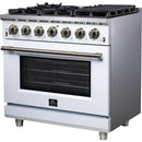  Forno 36-inch Freestanding Gas Range with 6 Burners FFSGS6239-36WHT IMAGE 5