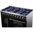  Forno 48-inch Freestanding Gas Range with Convection Technology FFSGS6460-48BLK IMAGE 13