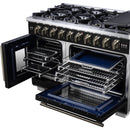  Forno 48-inch Freestanding Gas Range with Convection Technology FFSGS6460-48BLK IMAGE 7