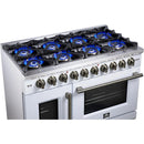  Forno 48-inch Freestanding Gas Range with Convection Technology FFSGS6460-48WHT IMAGE 12
