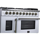 Forno 48-inch Freestanding Gas Range with Convection Technology FFSGS6460-48WHT IMAGE 6