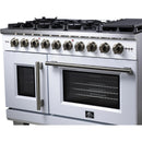  Forno 48-inch Freestanding Gas Range with Convection Technology FFSGS6460-48WHT IMAGE 9