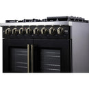 Forno 36-inch Freestanding Dual Fuel Range with True Convection Technology FFSGS6387-36BLK IMAGE 10