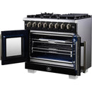  Forno 36-inch Freestanding Dual Fuel Range with True Convection Technology FFSGS6387-36BLK IMAGE 8