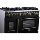  Forno Capriasca 48-inch Freestanding Dual Fuel Range FFSGS6387-48BLK IMAGE 4