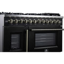  Forno Capriasca 48-inch Freestanding Dual Fuel Range FFSGS6387-48BLK IMAGE 5