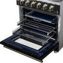  Forno 30-inch Freestanding Gas Range with 5 Burners FFSGS6239-30BLK IMAGE 8