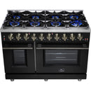  Forno Massimo 48-inch Freestanding Gas Range FFSGS6239-48BLK IMAGE 10