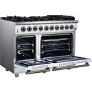  Forno Massimo 48-inch Freestanding Gas Range FFSGS6239-48WHT IMAGE 4
