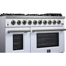  Forno Massimo 48-inch Freestanding Gas Range FFSGS6239-48WHT IMAGE 6
