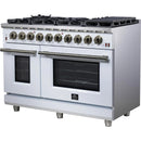  Forno Massimo 48-inch Freestanding Gas Range FFSGS6239-48WHT IMAGE 7